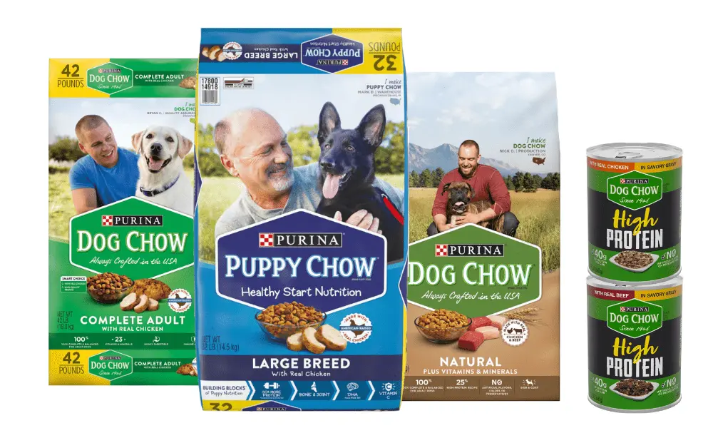 purina puppy chow products