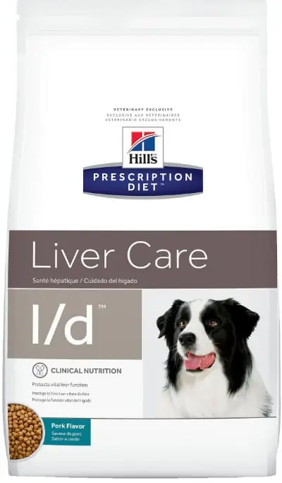 Hills Prescription Diet ld Liver Care Pork