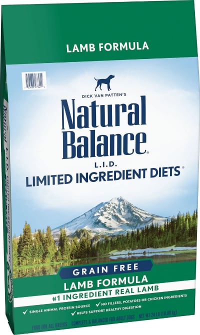 Natural Balance LID Grain Free Lamb