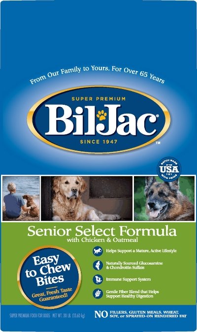Bil-Jac Senior Select Chicken & Oatmeal Recipe