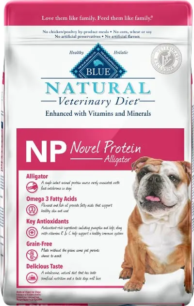 Blue Buffalo Natural Veterinary Diet NP Novel Protein Alligator