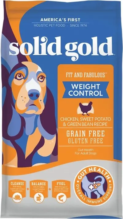 Solid Gold Fit & Fabulous Weight Control Grain-Free Chicken