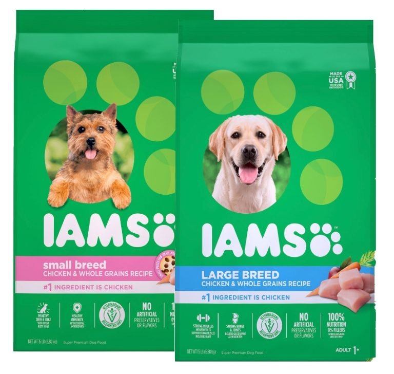 Iams Dog Food Review | Ratings | Recalls - Dog Food Heaven