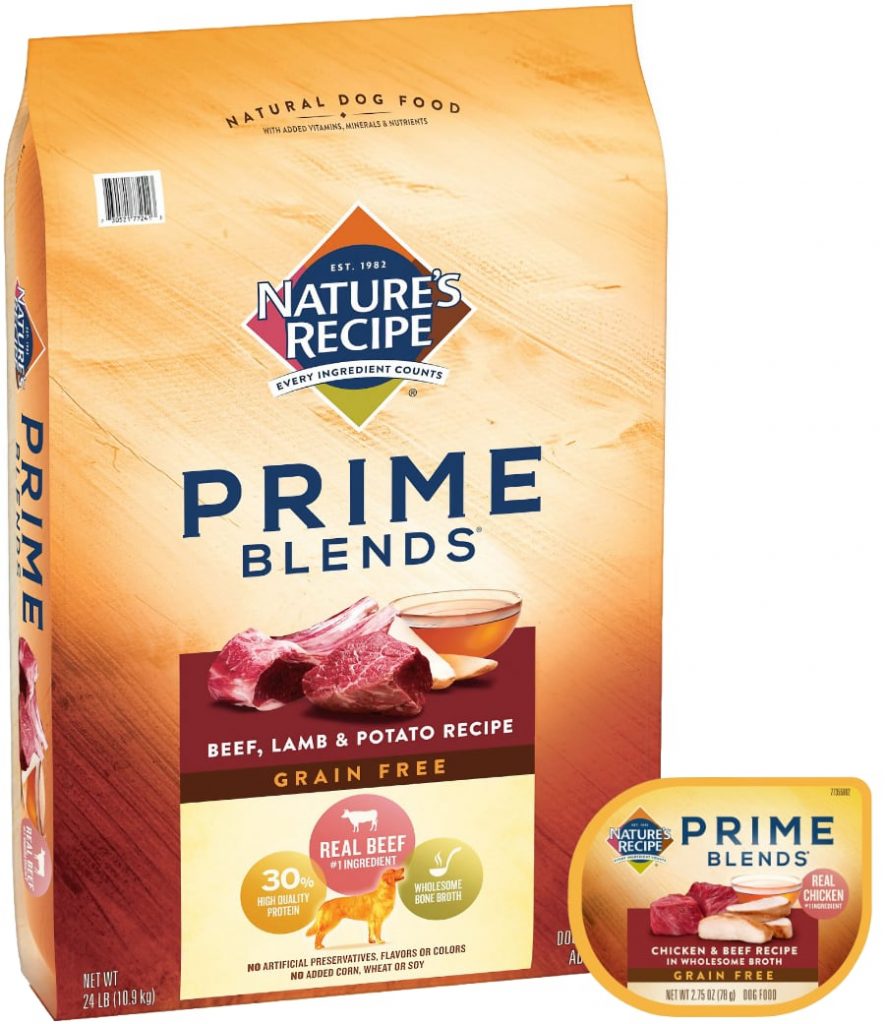 Nature's Recipe Prime Blends Dog Food