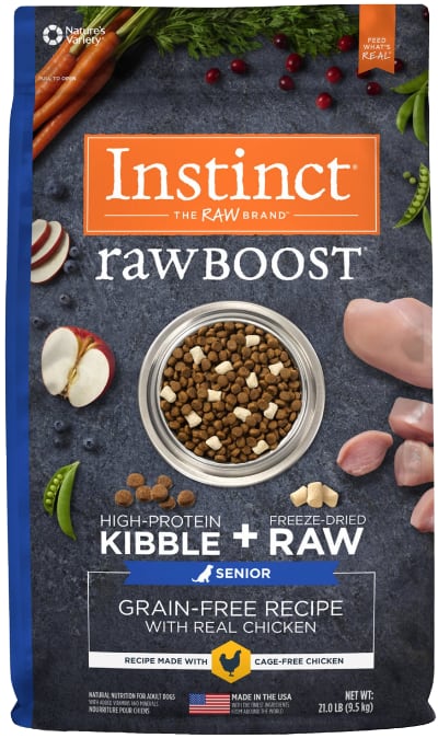 Instinct Raw Boost Senior Grain-Free Chicken