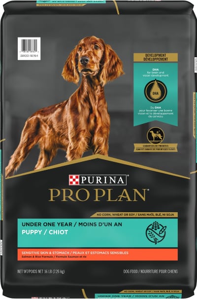 Purina Pro Plan Puppy Sensitive Skin & Stomach Salmon & Rice