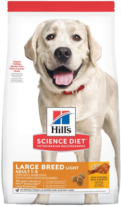 Hill's Science Diet Adult Large Breed Light Chicken Meal