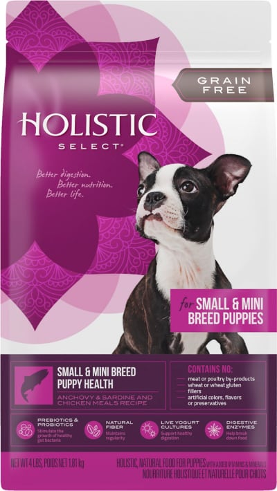 Holistic Select Small & Mini Breed Puppy Health Anchovy