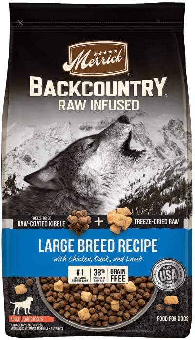 Merrick Backcountry Raw Infused Grain Free Large Breed