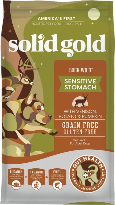 Solid Gold Buck Sensitive Stomach Grain-Free Wild Venison