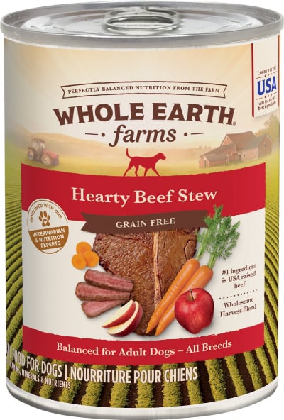 Whole Earth Farms Grain-Free Hearty Beef Stew Canned