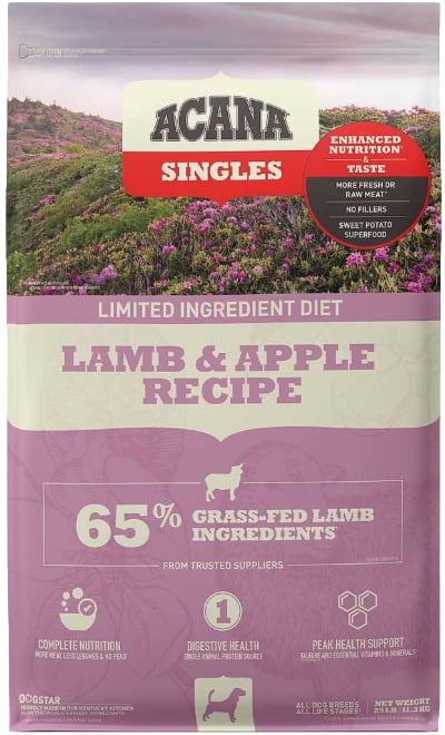 ACANA Singles Lamb & Apple Recipe Grain-Free Dry Dog Food