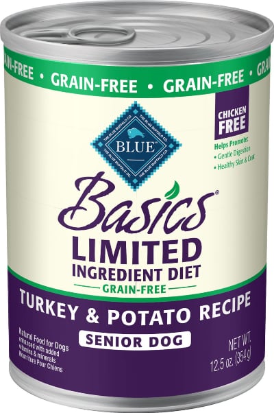 Blue Buffalo Basics LID Grain Free Turkey Senior Wet