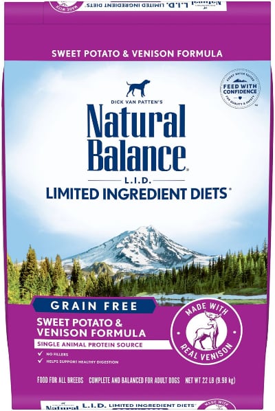 Natural Balance LID Grain-Free Sweet Potato & Venison