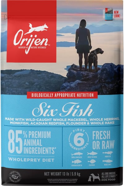 ORIJEN Six Fish Grain-Free Dog Food