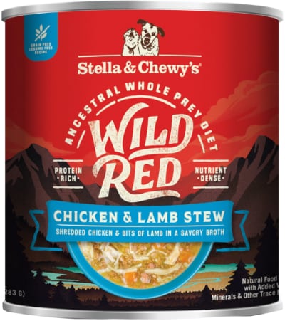 Stella & Chewy's Wild Red Grain-Free Chicken & Lamb Stew
