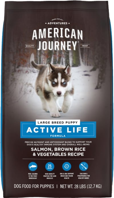 American Journey Active Life Large Breed Puppy Salmon