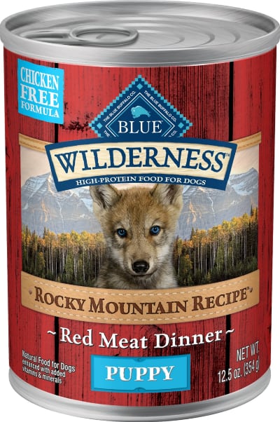 Blue Buffalo Wilderness Rocky Mountain Dinner Puppy Grain-Free Canned