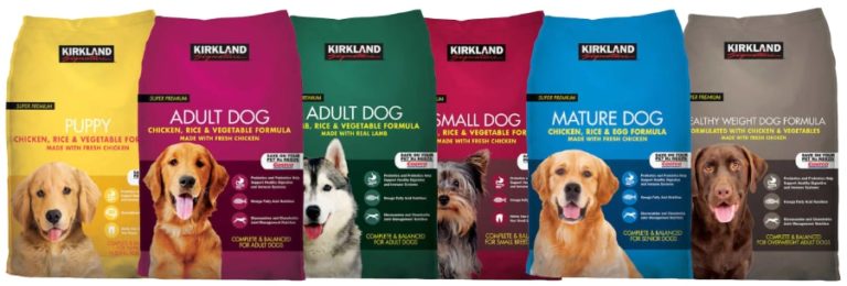 Kirkland Dog Food Review 2023   Kirkland Signature Super Premium Food 768x260 