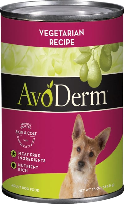 AvoDerm Vegetarian Recipe Adult Canned