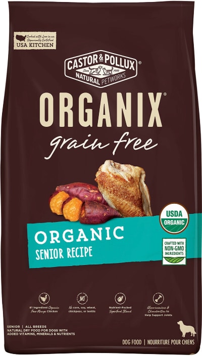 Castor & Pollux ORGANIX Organic Senior Grain Free
