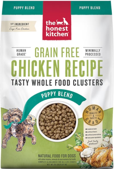 The Honest Kitchen Clusters Chicken Puppy Grain-Free
