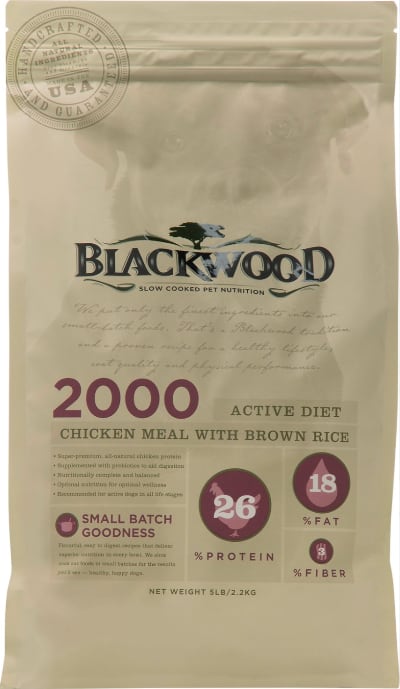 Blackwood 2000 Chicken Meal Active Diet