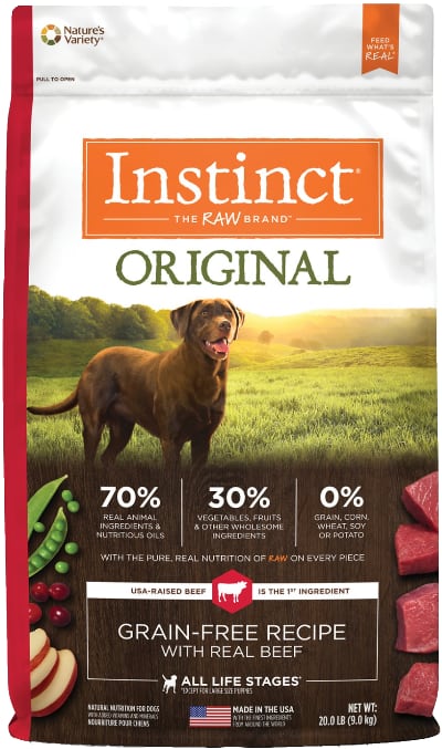 Instinct Original Grain-Free Beef Freeze Dried Raw