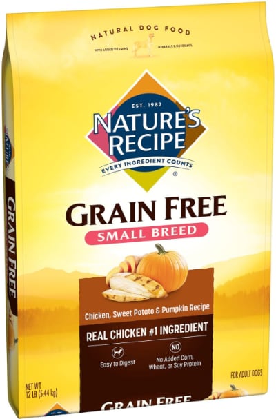 Nature's Recipe Small Breed Grain-Free Chicken