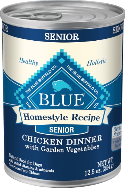 Blue Buffalo Homestyle Recipe Senior Chicken Dinner