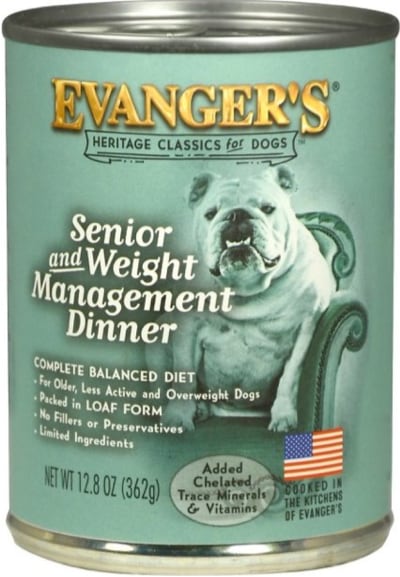 Evanger's Classic Senior Weight Management Dinner