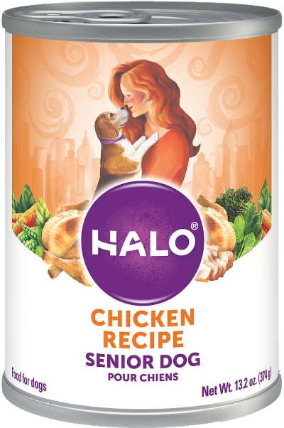 Halo Holistic Chicken Senior Canned