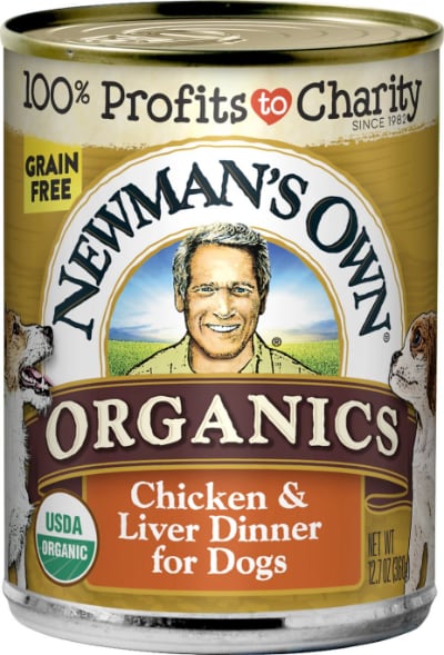 Newman's Own Organics Grain-Free 95% Chicken Canned