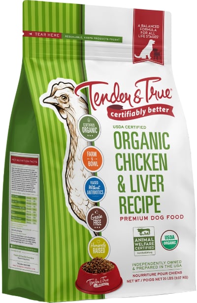 Tender & True Organic Grain-Free Chicken