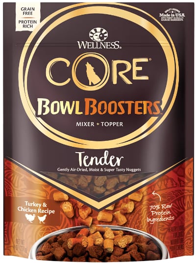 Wellness CORE Bowl Boosters Tender Turkey & Chicken